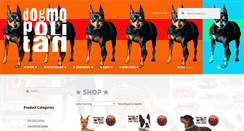 Desktop Screenshot of dogmopolitan.com